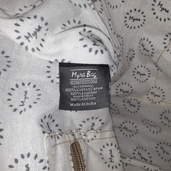 NWT Myra Bag Tribe Strip Shoulder Crossbody  bag - Picture 9 of 12